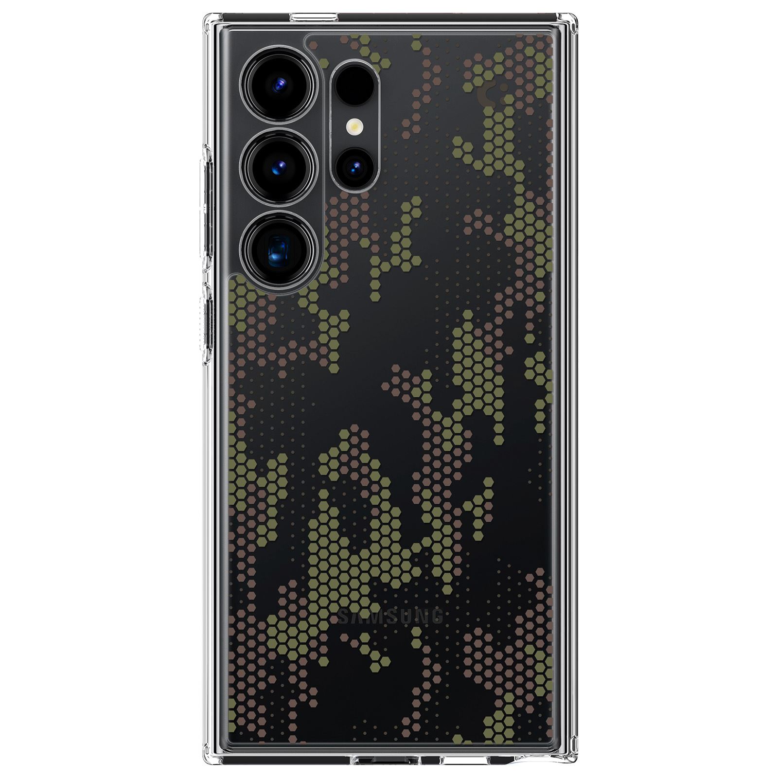 Spigen Ultra Hybrid, digital camo - Samsung Galaxy S24 Ultra (2)