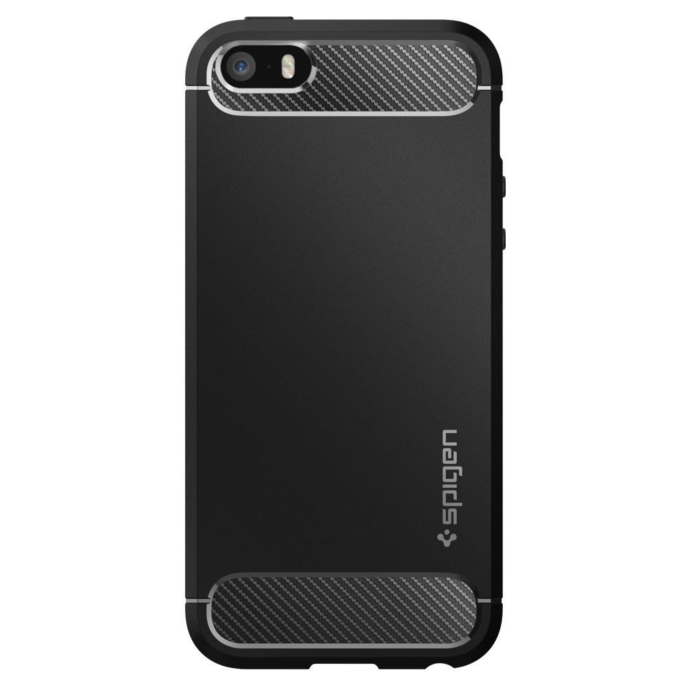 Spigen Rugged Armor, black - iPhone SE 2016/5s/5 (6)