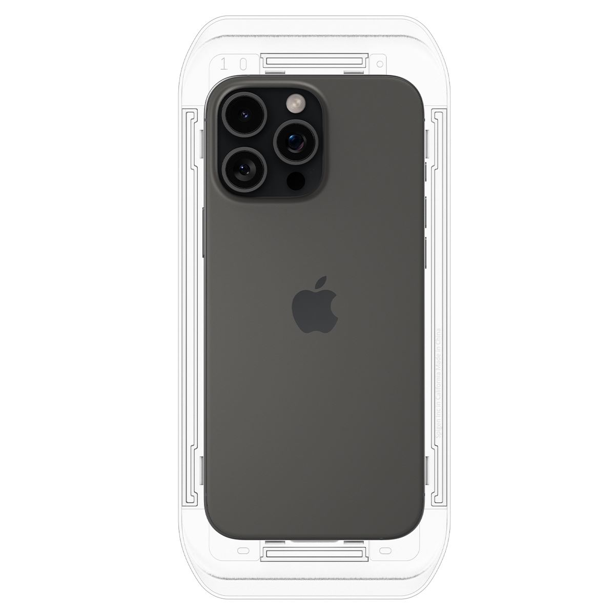 Spigen Glass tR EZ Fit HD 1 Pack, transparency - iPhone 16 Pro Max (8)