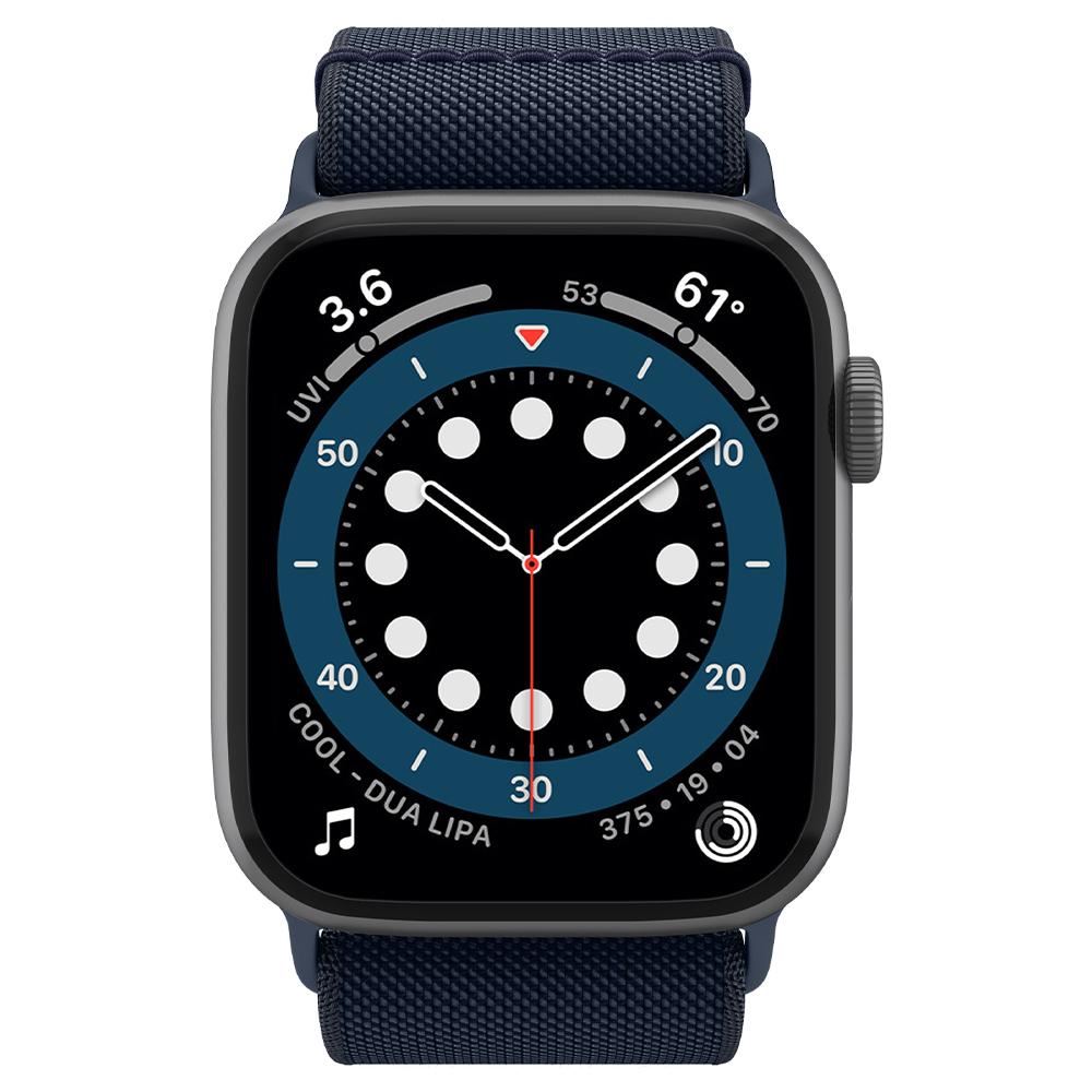 Spigen Lite Fit, navy - Apple Watch 49mm/46mm/45mm/44mm/42mm (6)