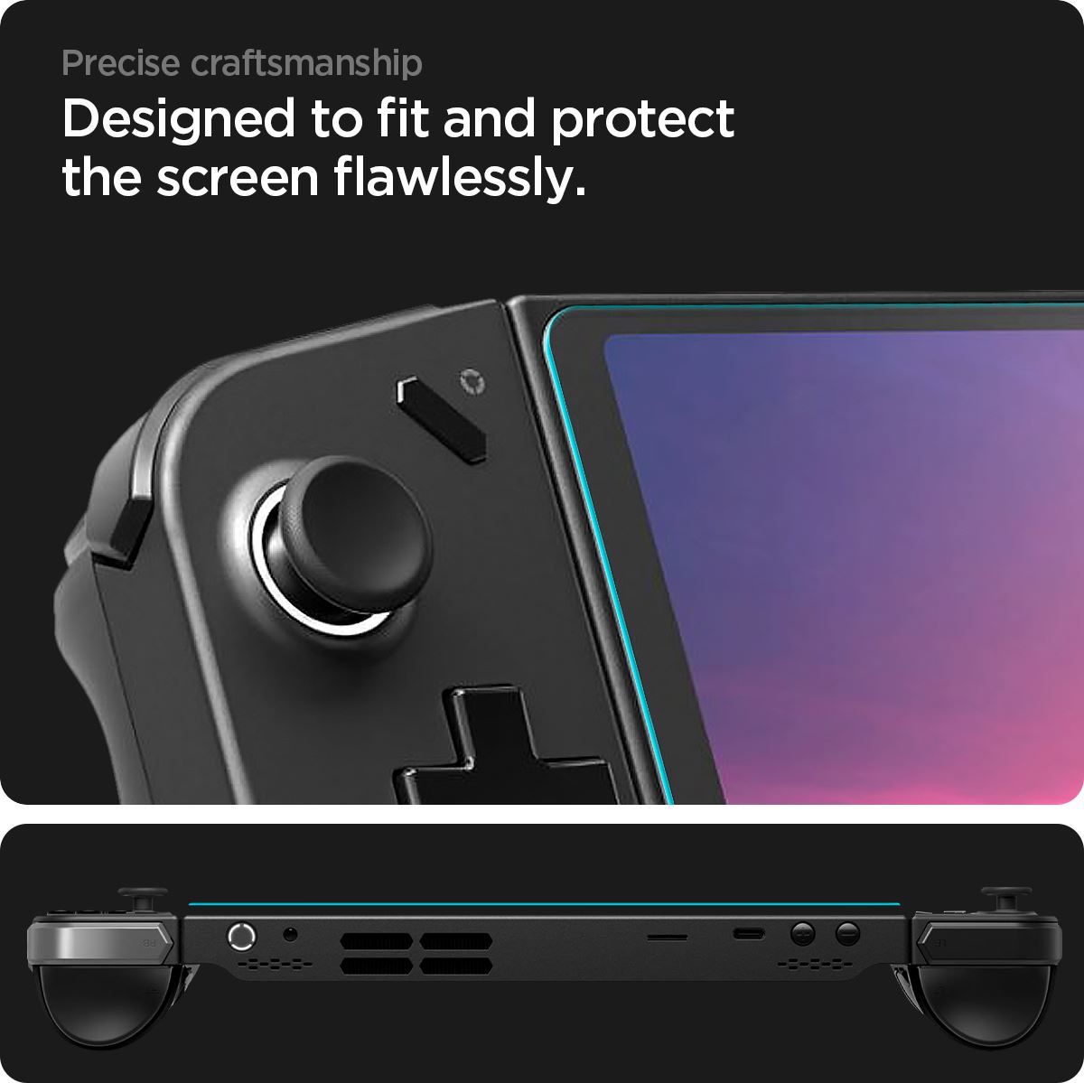Spigen Glass tR Slim 2 Pack - Lenovo Legion Go  (11)