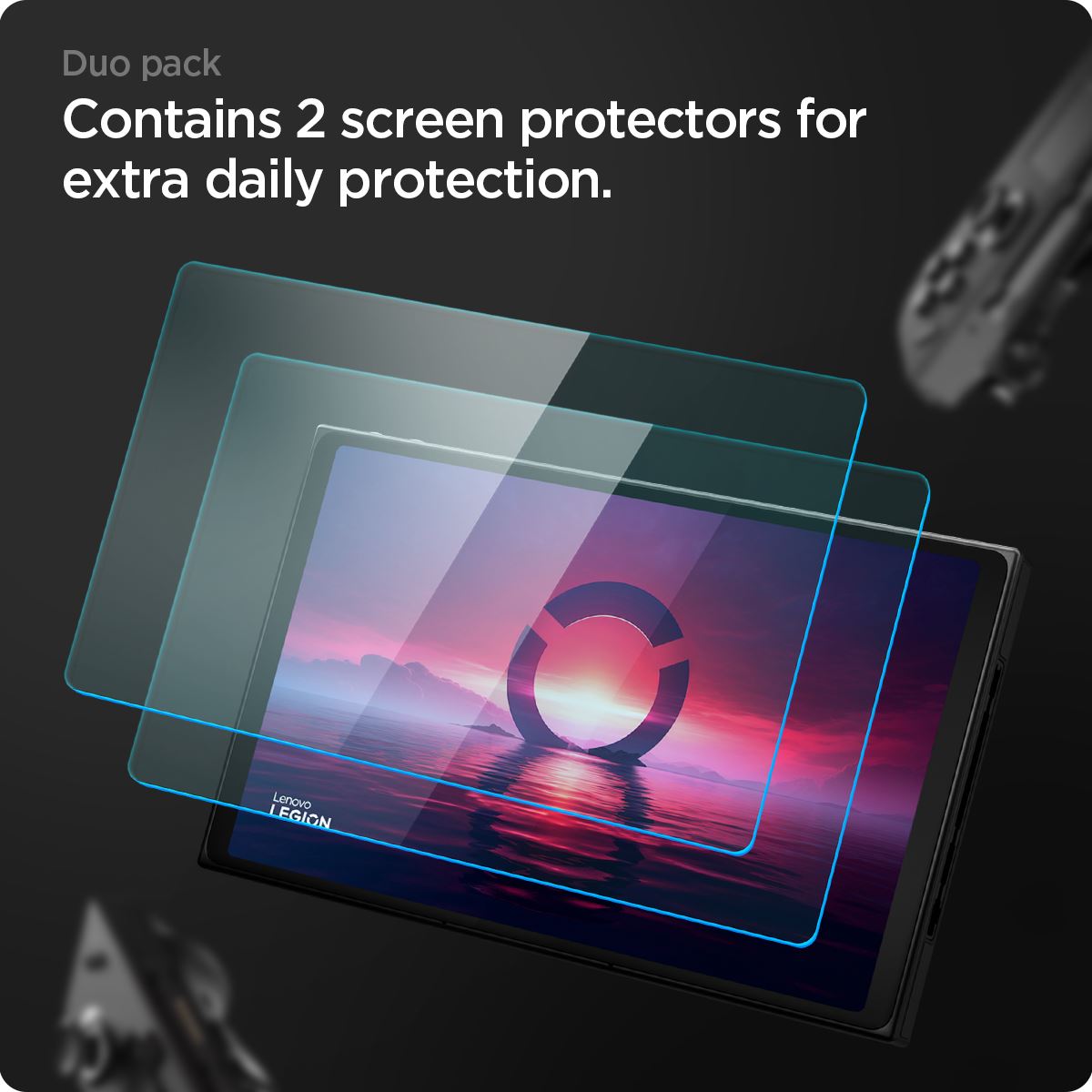 Spigen Glass tR Slim 2 Pack - Lenovo Legion Go  (9)