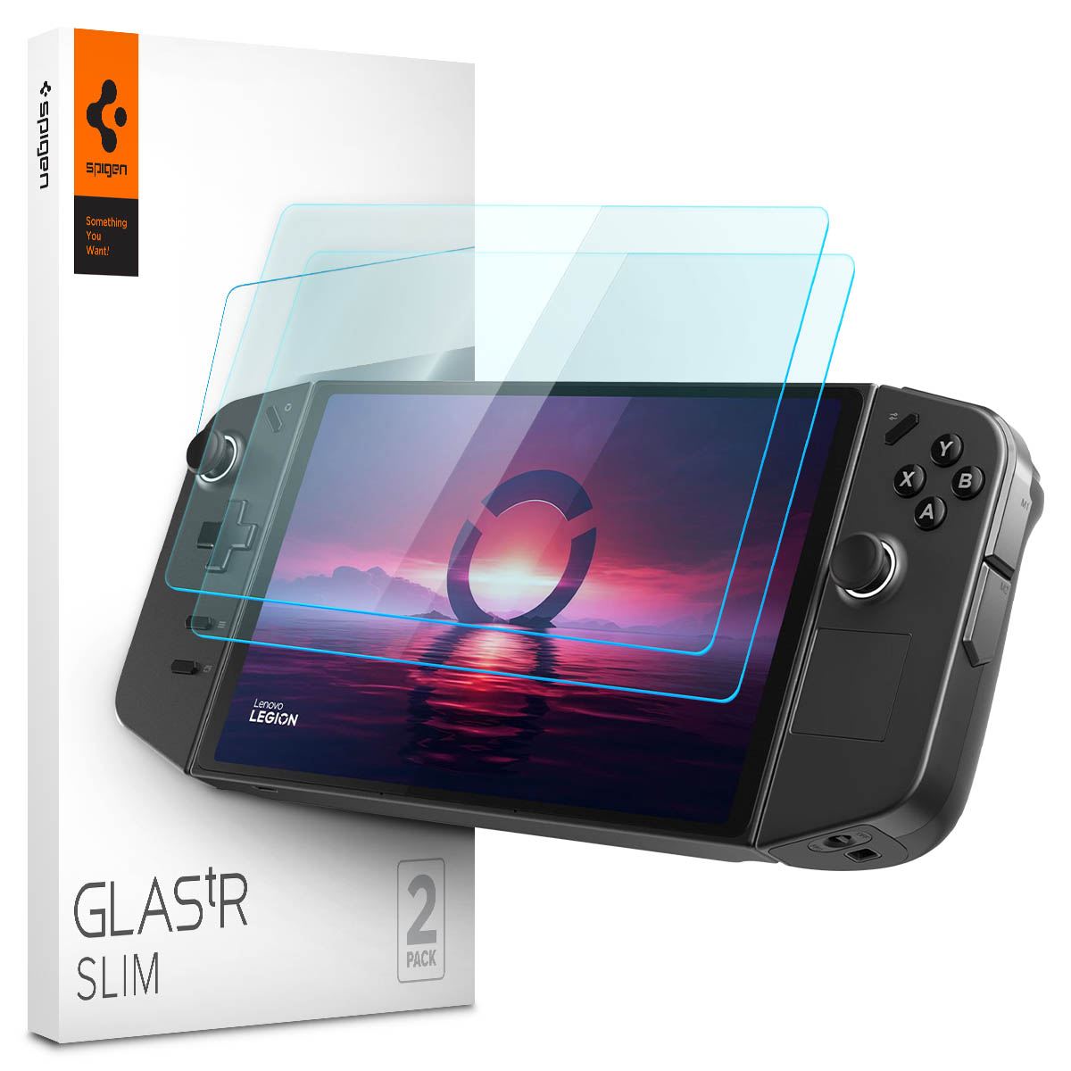 Spigen Glass tR Slim 2 Pack - Lenovo Legion Go 