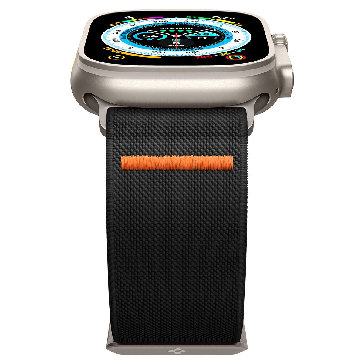 Spigen Lite Fit Ultra, black - Apple Watch 49mm/46mm/45mm/44mm/42mm (10)