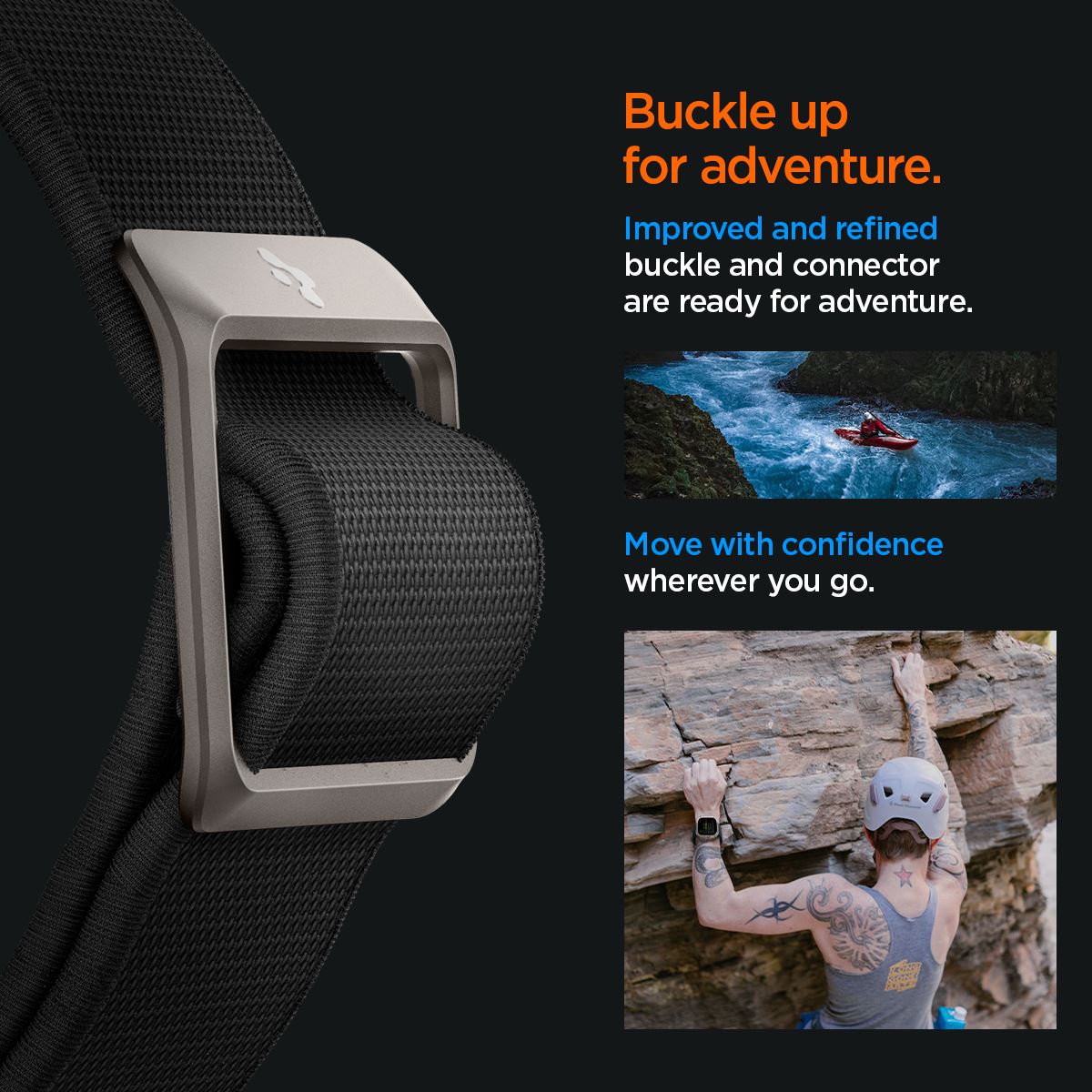 Spigen Lite Fit Ultra, black - Apple Watch 49mm/46mm/45mm/44mm/42mm (15)