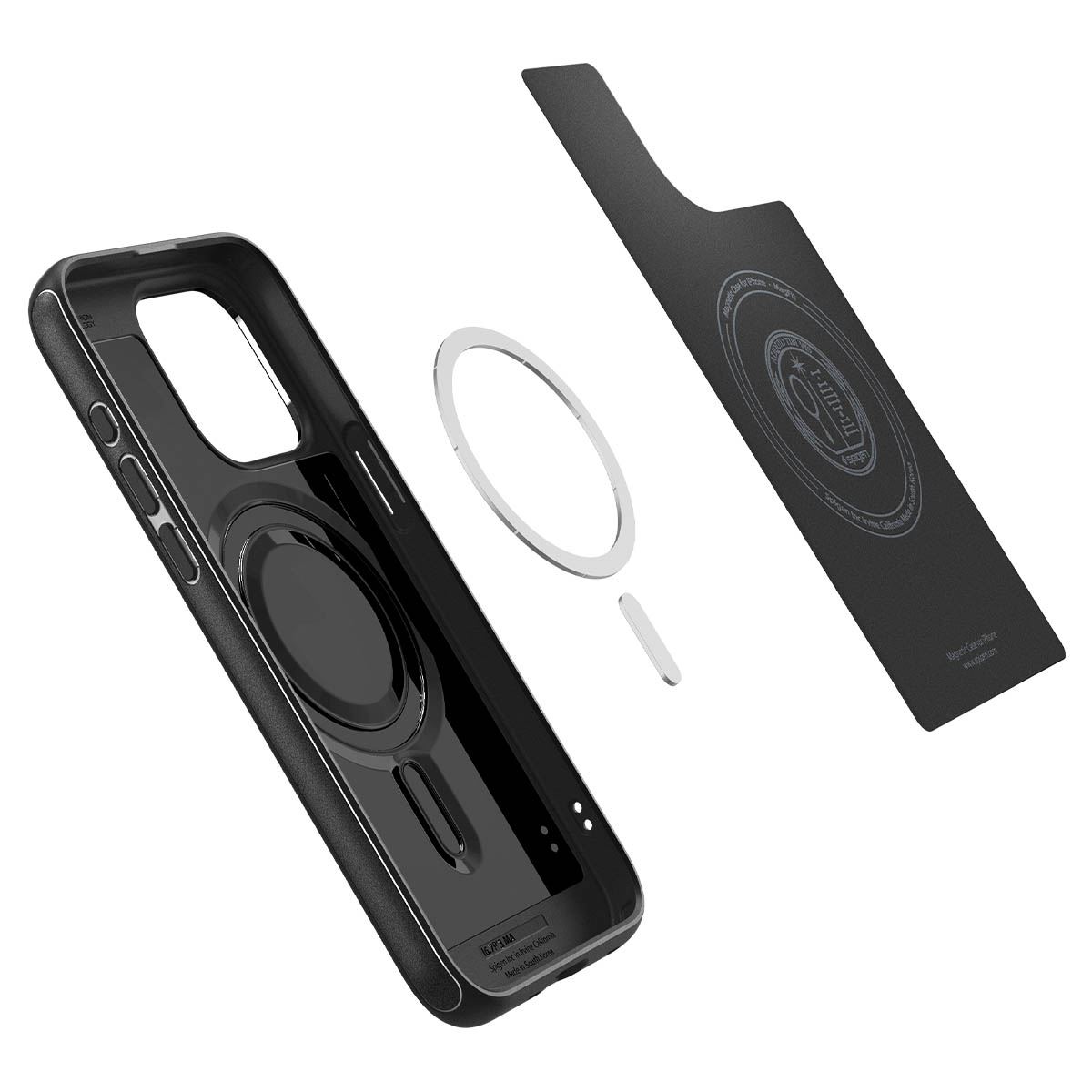 Spigen Mag Armor MagSafe, matte black - iPhone 15 Pro Max (8)