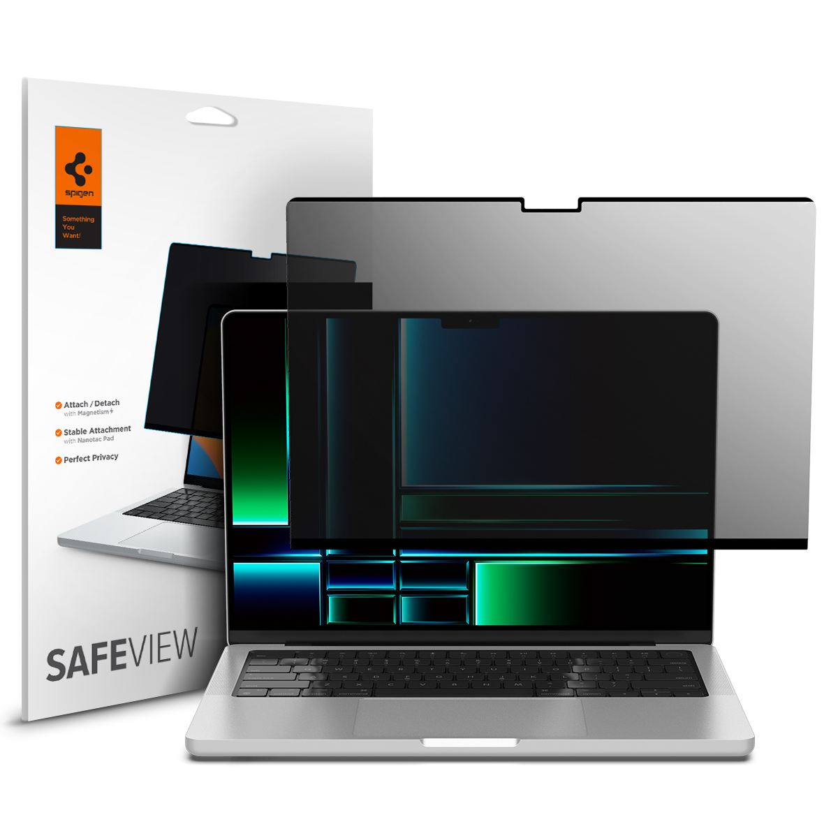 Spigen SafeView 1 Pack - MacBook Pro 14 M3 2024/M2 2023/M1 2021