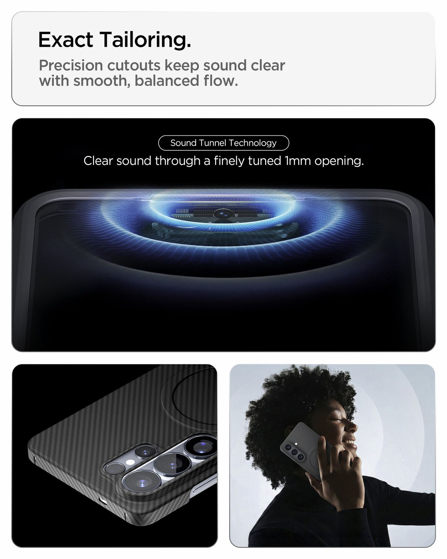 Spigen Air Skin Aramid MagSafe, black - Samsung Galaxy S26 Ultra (18)