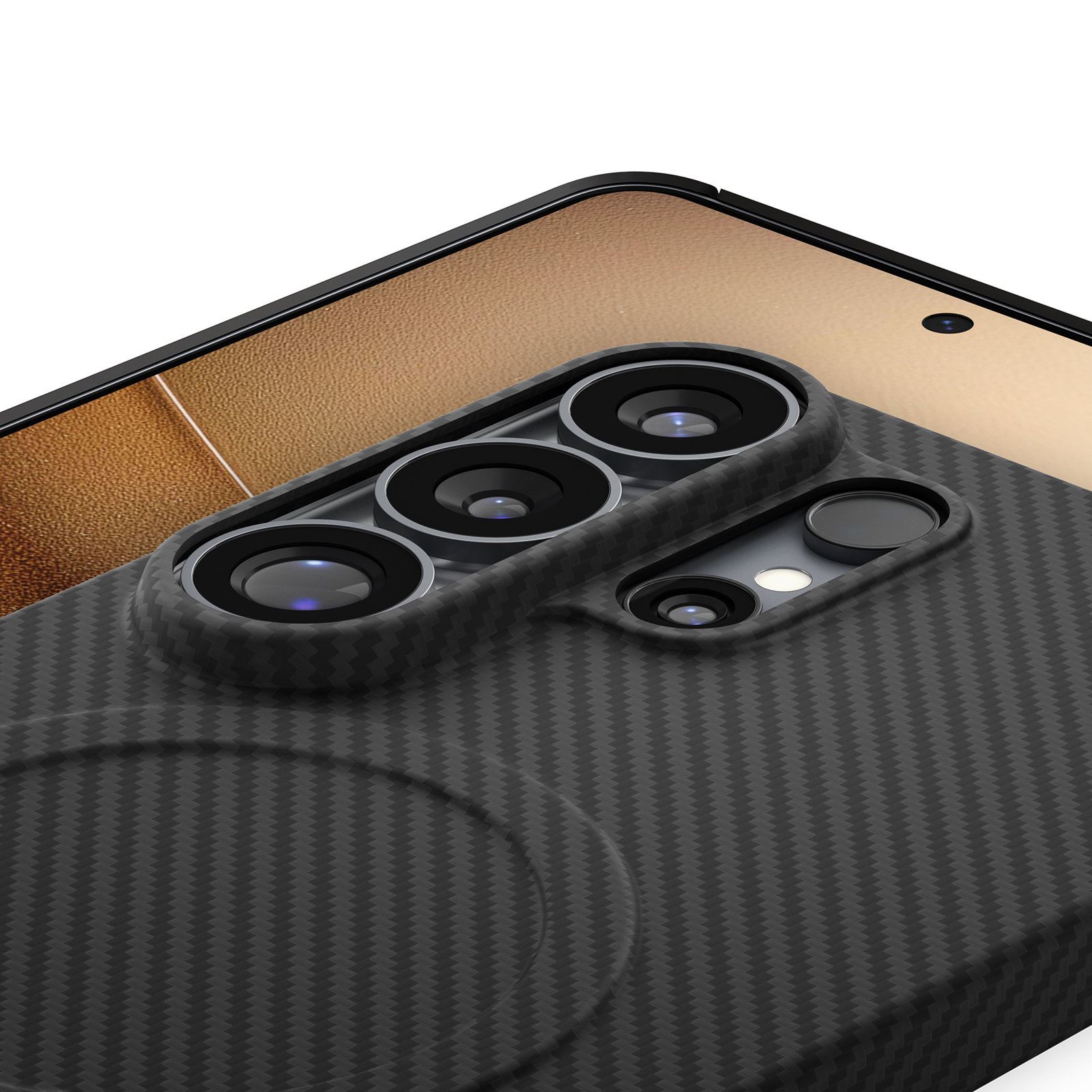 Spigen Air Skin Aramid MagSafe, black - Samsung Galaxy S26 Ultra (9)