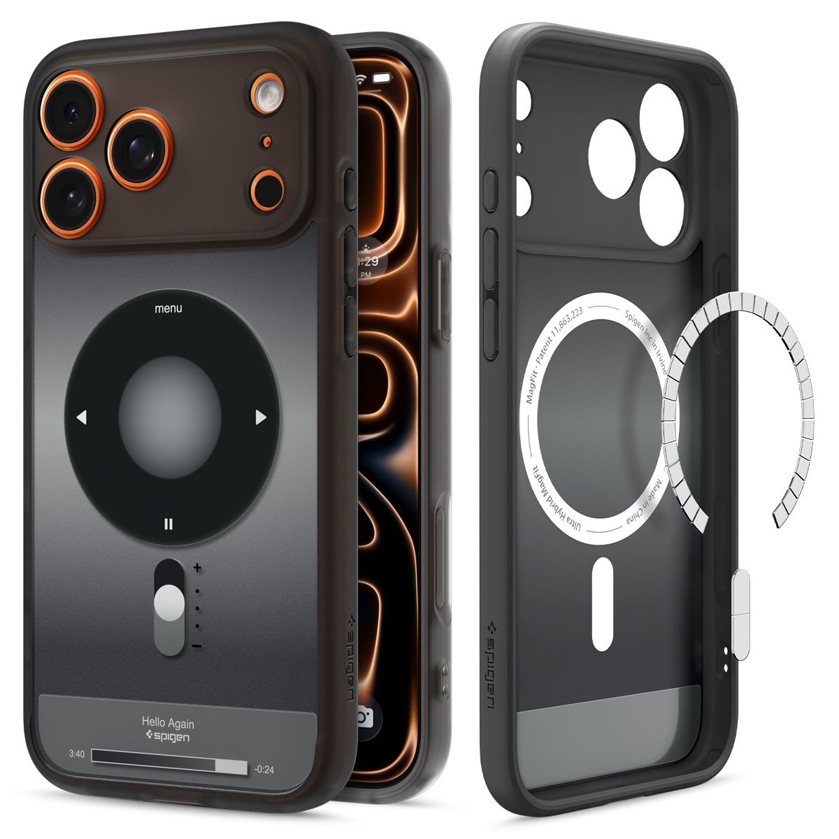 Spigen Ultra Hybrid MagSafe, classic black - iPhone 18 Pro Max/17 Pro Max (2)