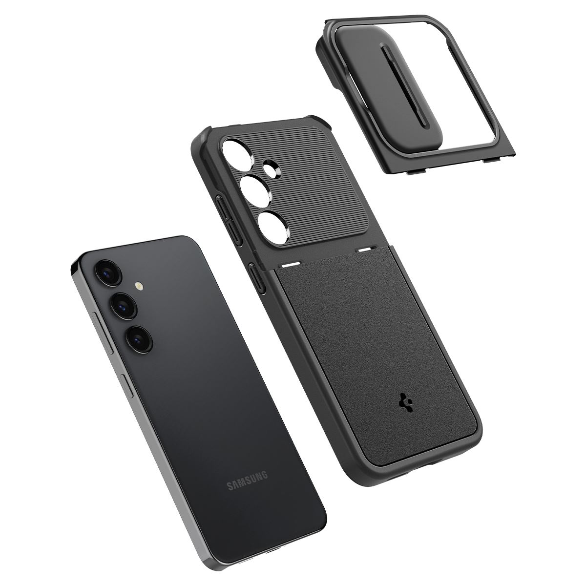 Spigen Optik Armor, black - Samsung Galaxy S24 (11)