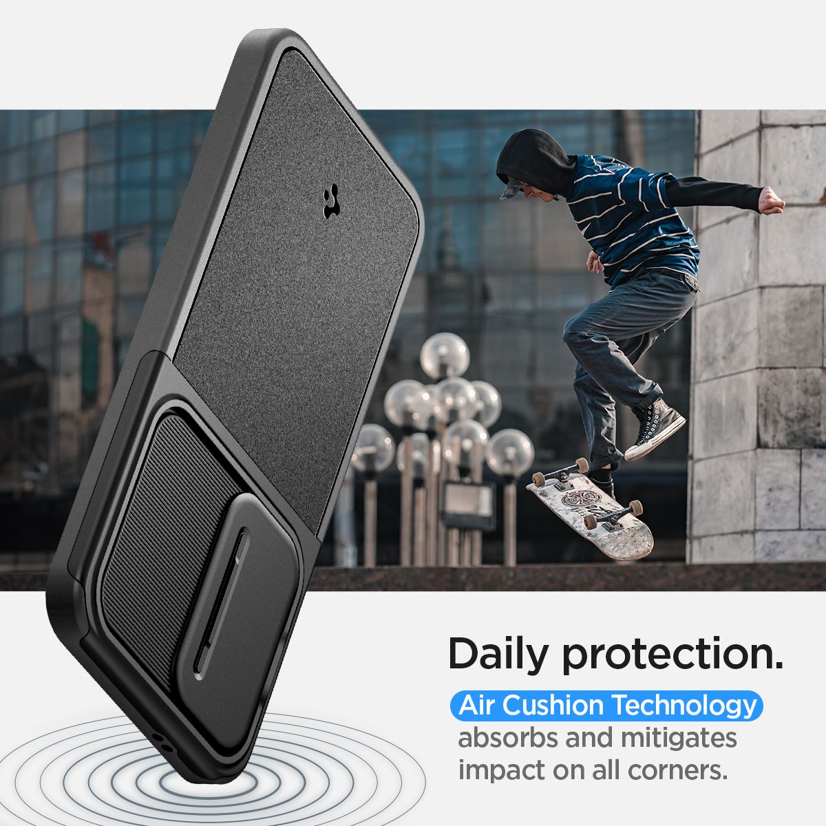 Spigen Optik Armor, black - Samsung Galaxy S24 (18)