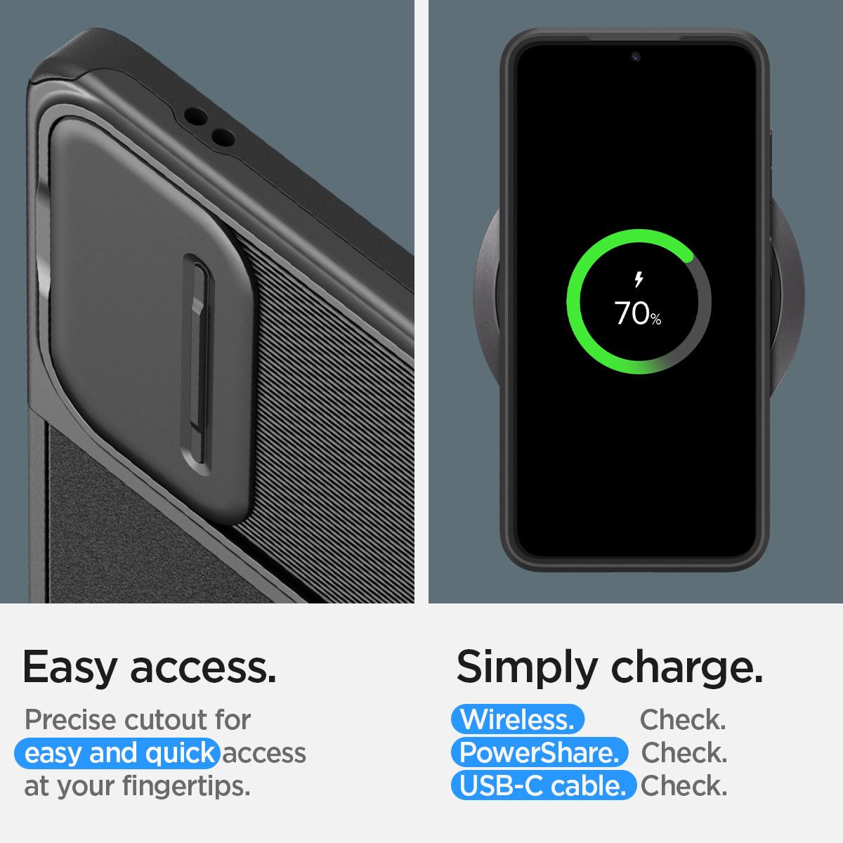 Spigen Optik Armor, black - Samsung Galaxy S24 (19)