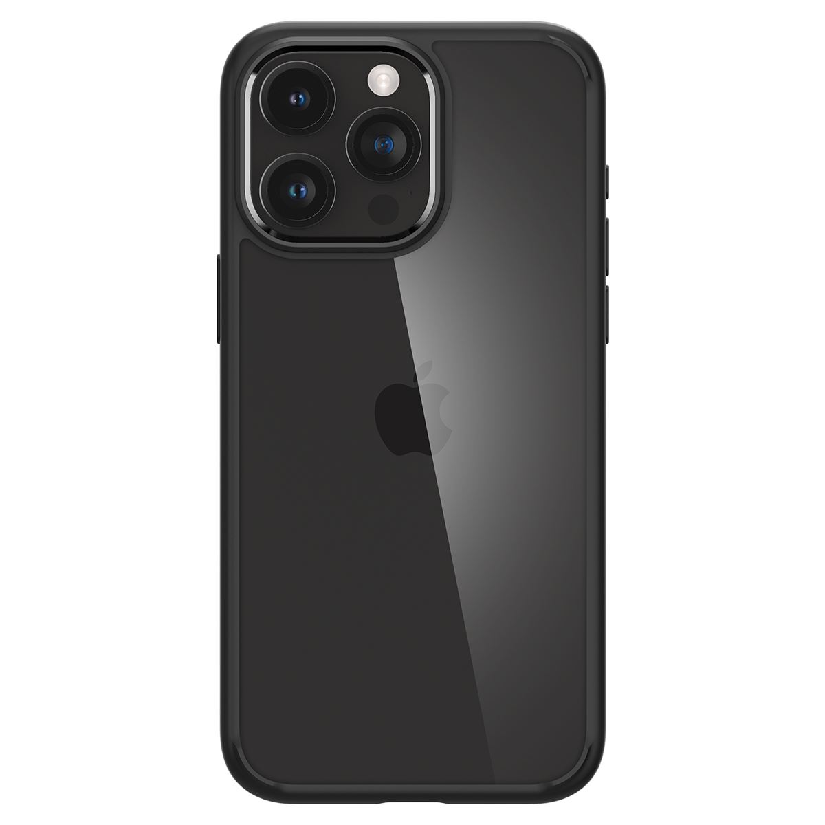 Spigen Crystal Hybrid, matte black - iPhone 15 Pro Max (2)