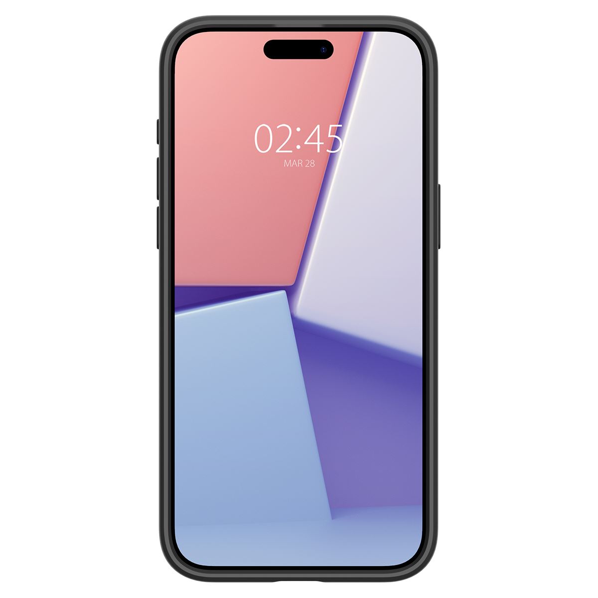Spigen Crystal Hybrid, matte black - iPhone 15 Pro Max (3)
