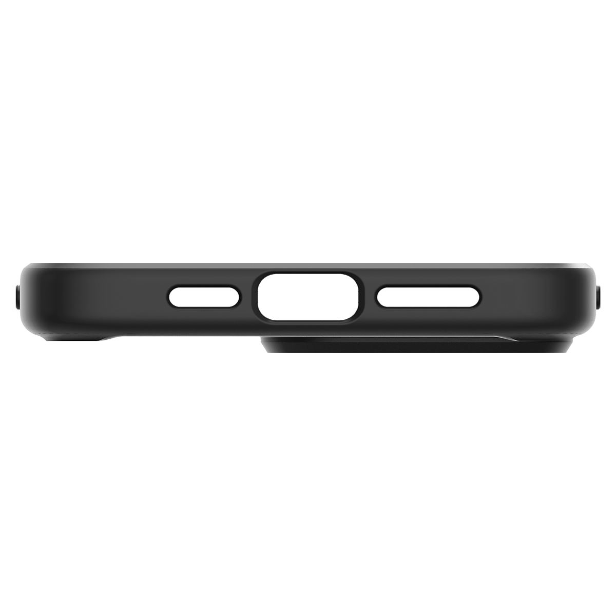 Spigen Crystal Hybrid, matte black - iPhone 15 Pro Max (5)