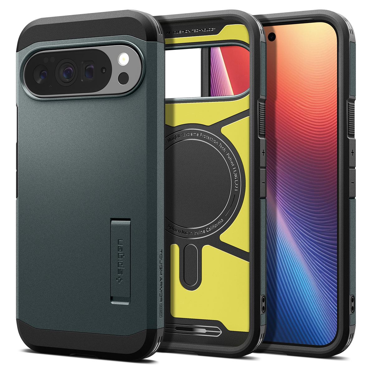 Spigen Tough Armor MagSafe, abyss green - Google Pixel 10 Pro XL (17)