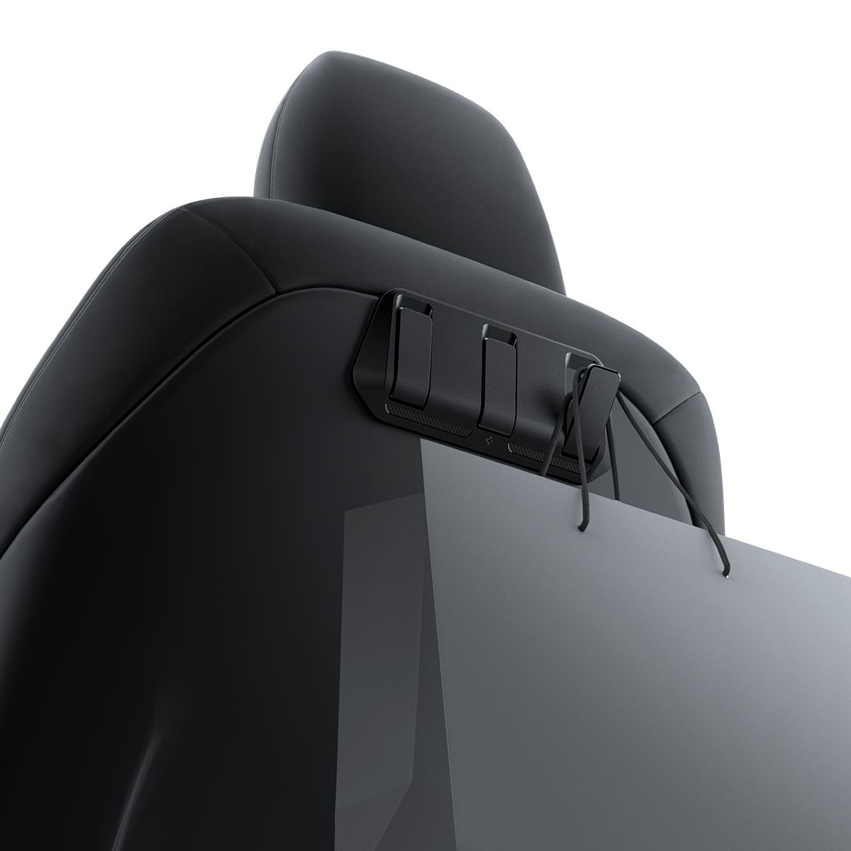 Spigen Tesla Car Seat Hook Holder, black - Tesla Model Y/3 (1)