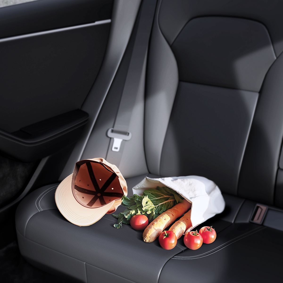 Spigen Tesla Car Seat Hook Holder, black - Tesla Model Y/3 (19)