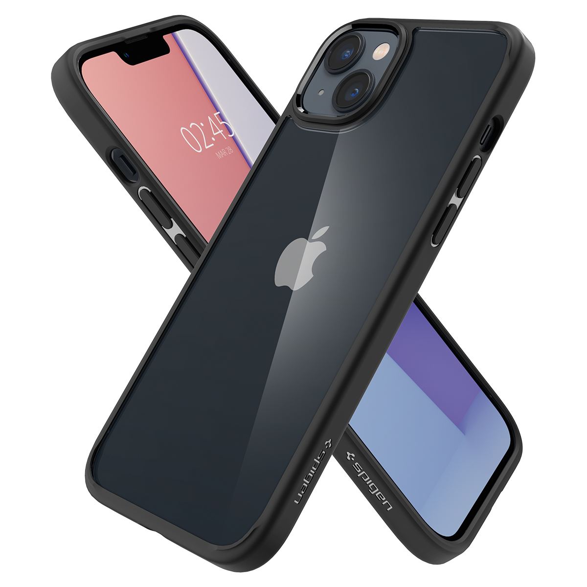Spigen Ultra Hybrid, matte black - iPhone 14 (7)