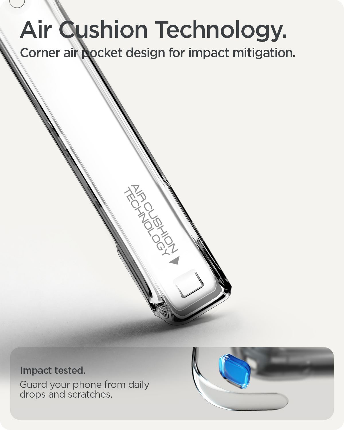 Spigen Ultra Hybrid, crystal clear - Google Pixel 10a (12)