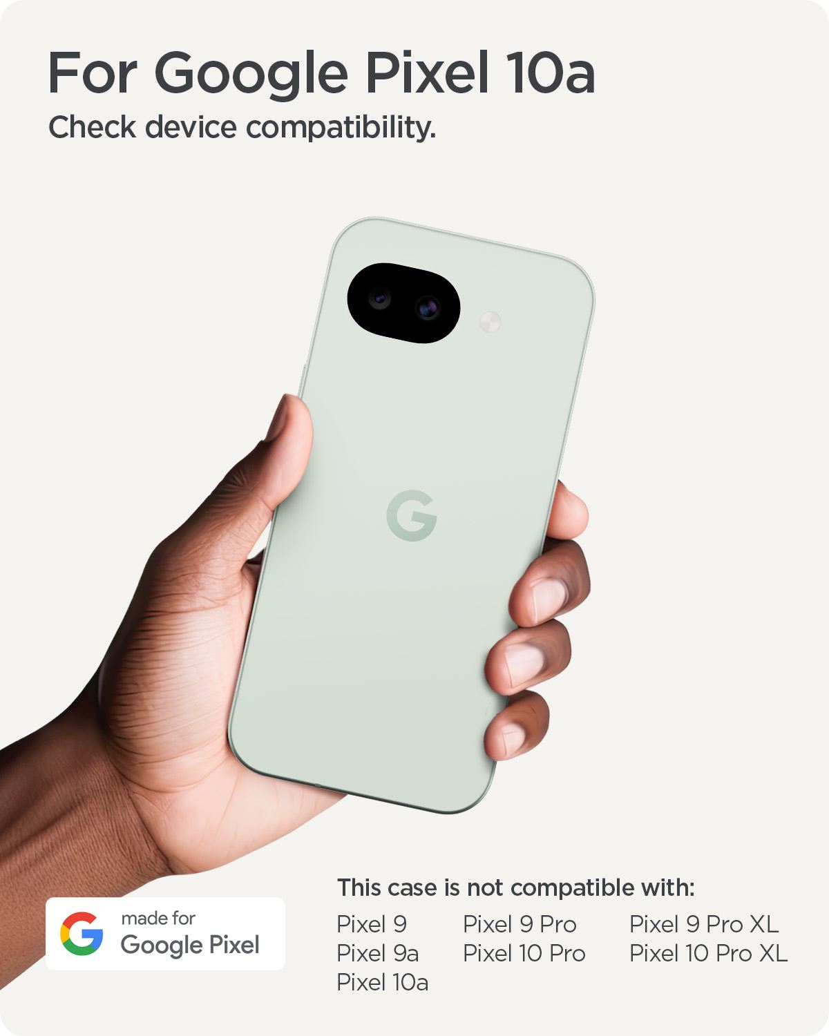 Spigen Ultra Hybrid, crystal clear - Google Pixel 10a (7)
