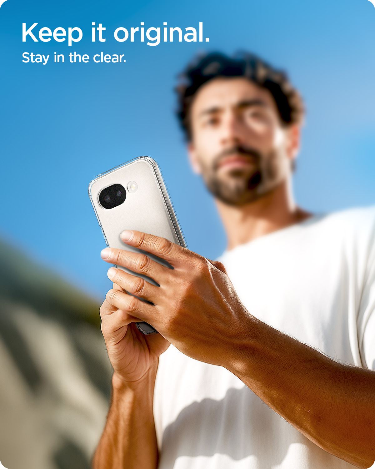 Spigen Ultra Hybrid, crystal clear - Google Pixel 10a (9)