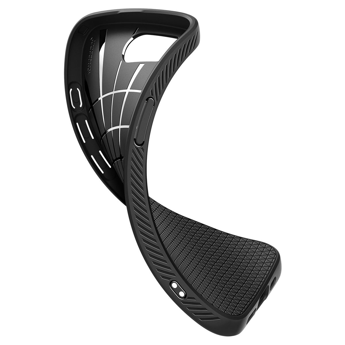 Spigen Liquid Air, matte black - iPhone 16e (11)