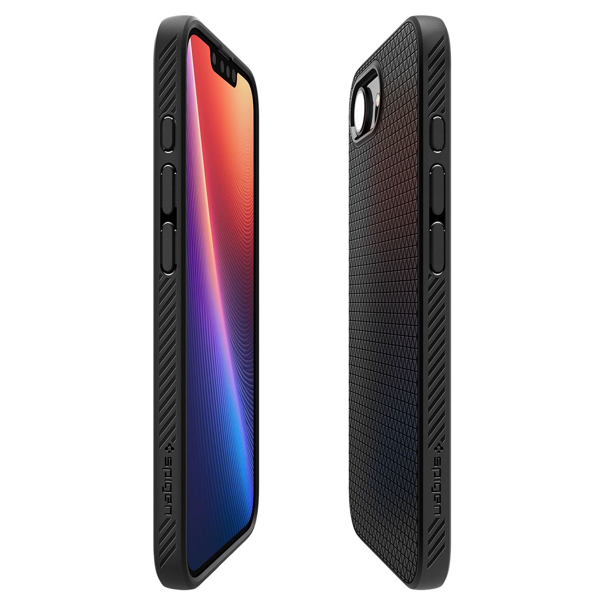 Spigen Liquid Air, matte black - iPhone 16e (13)