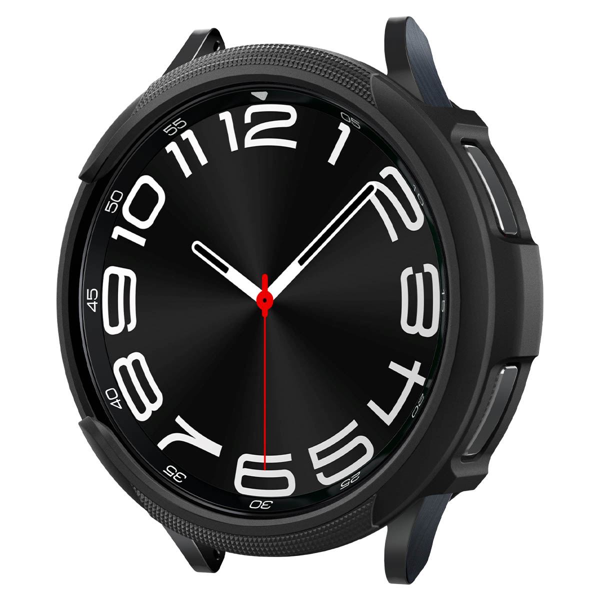 Spigen Liquid Air, matte black - Samsung Galaxy Watch6 Classic 43mm (2)