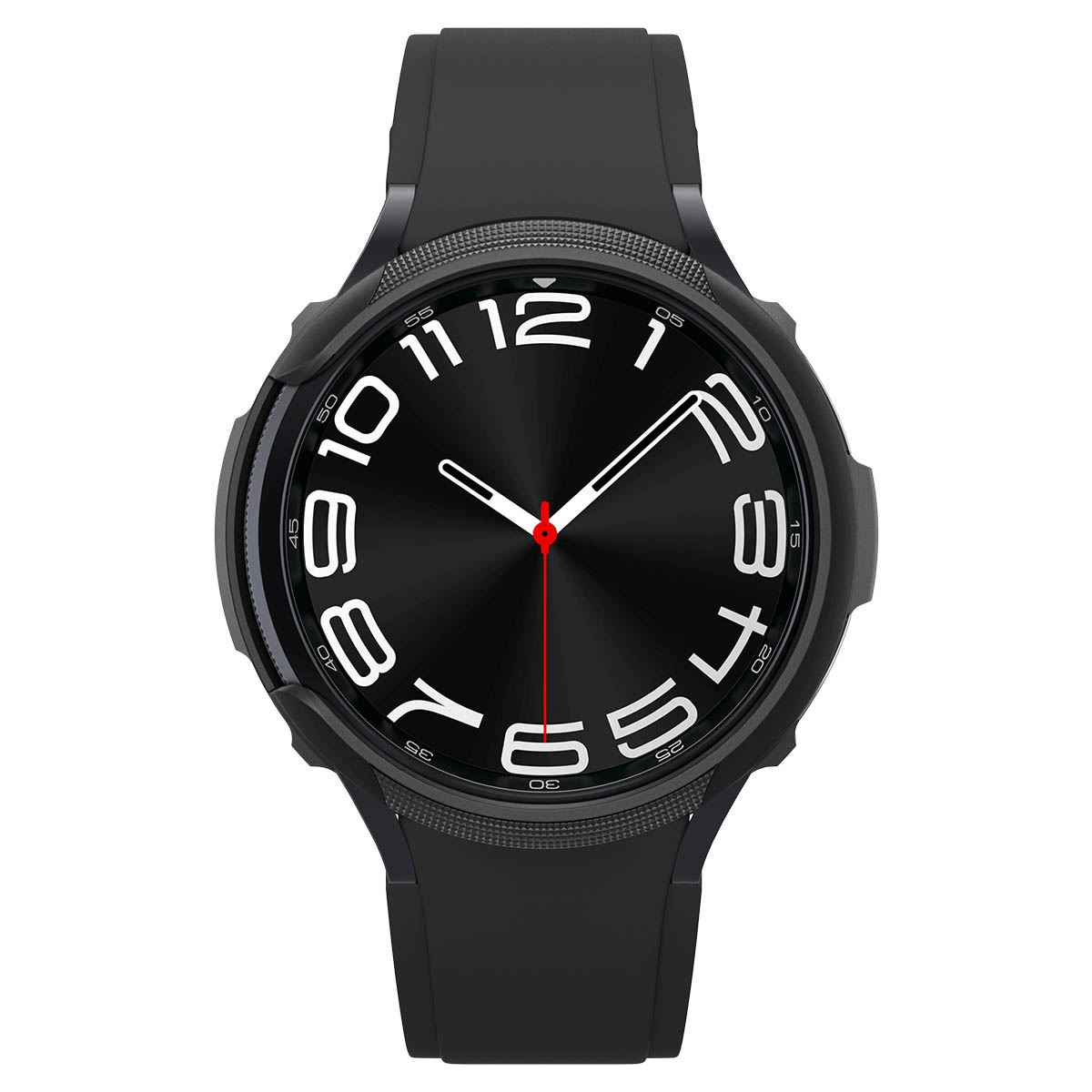 Spigen Liquid Air, matte black - Samsung Galaxy Watch6 Classic 43mm (4)