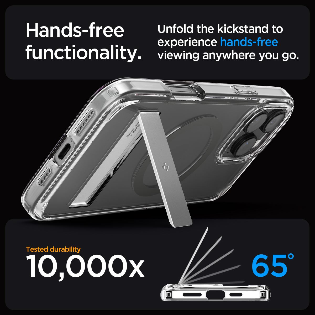 Spigen Ultra Hybrid S MagSafe, graphite - iPhone 16 Pro (6)