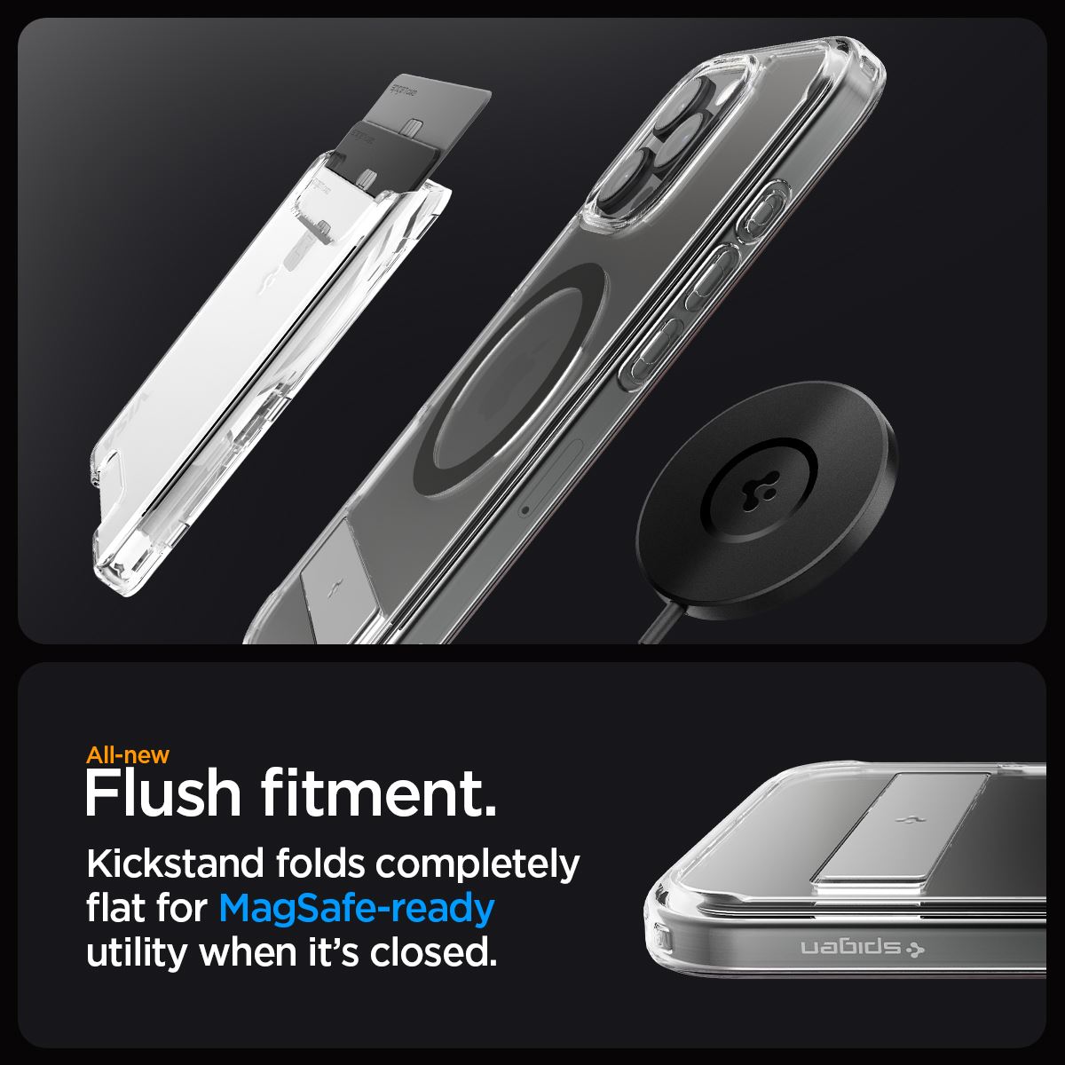 Spigen Ultra Hybrid S MagSafe, graphite - iPhone 16 Pro (7)