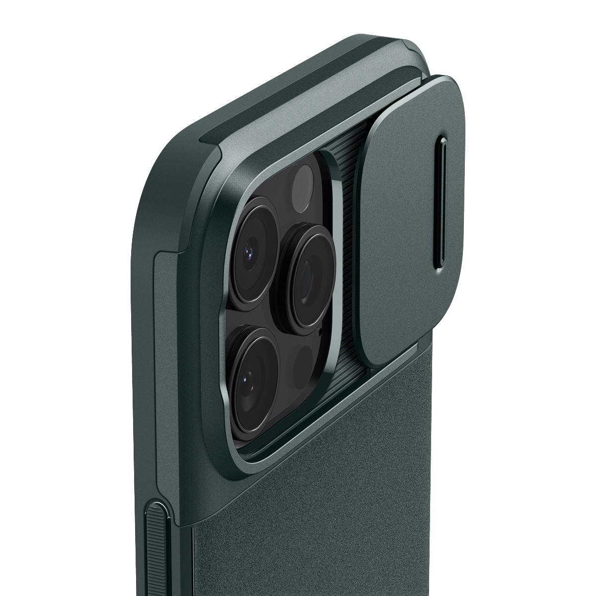 Spigen Optik Armor MagSafe, abyss green - iPhone 16 Pro (6)