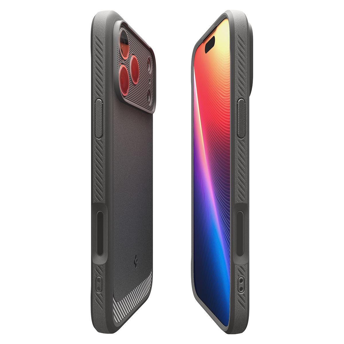 Spigen Rugged Armor MagSafe, gray - iPhone 17 Pro (6)