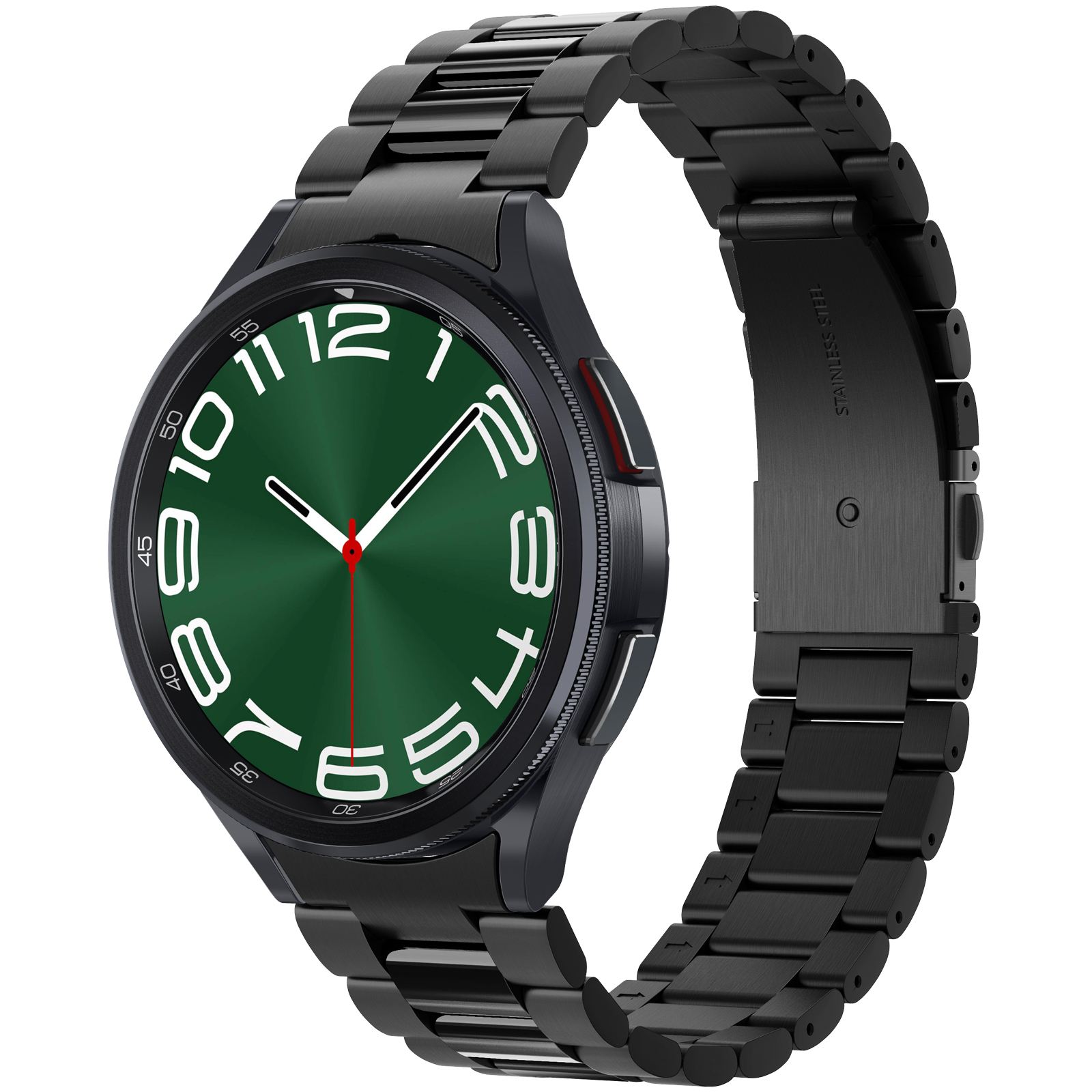 Spigen Modern Fit 316L Band, black - Samsung Galaxy Watch6 Classic 47mm