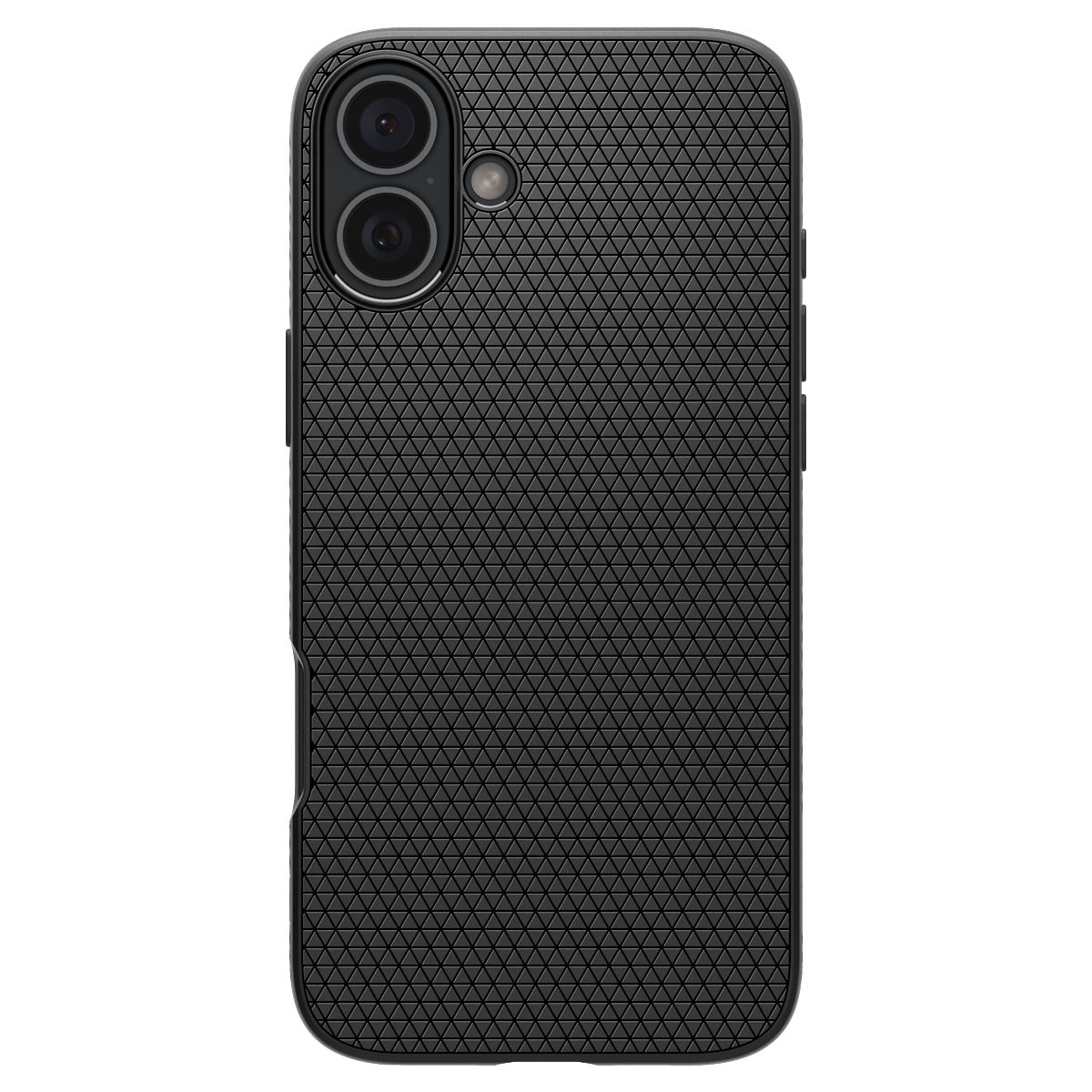 Spigen Liquid Air, matte black - iPhone 16 (2)