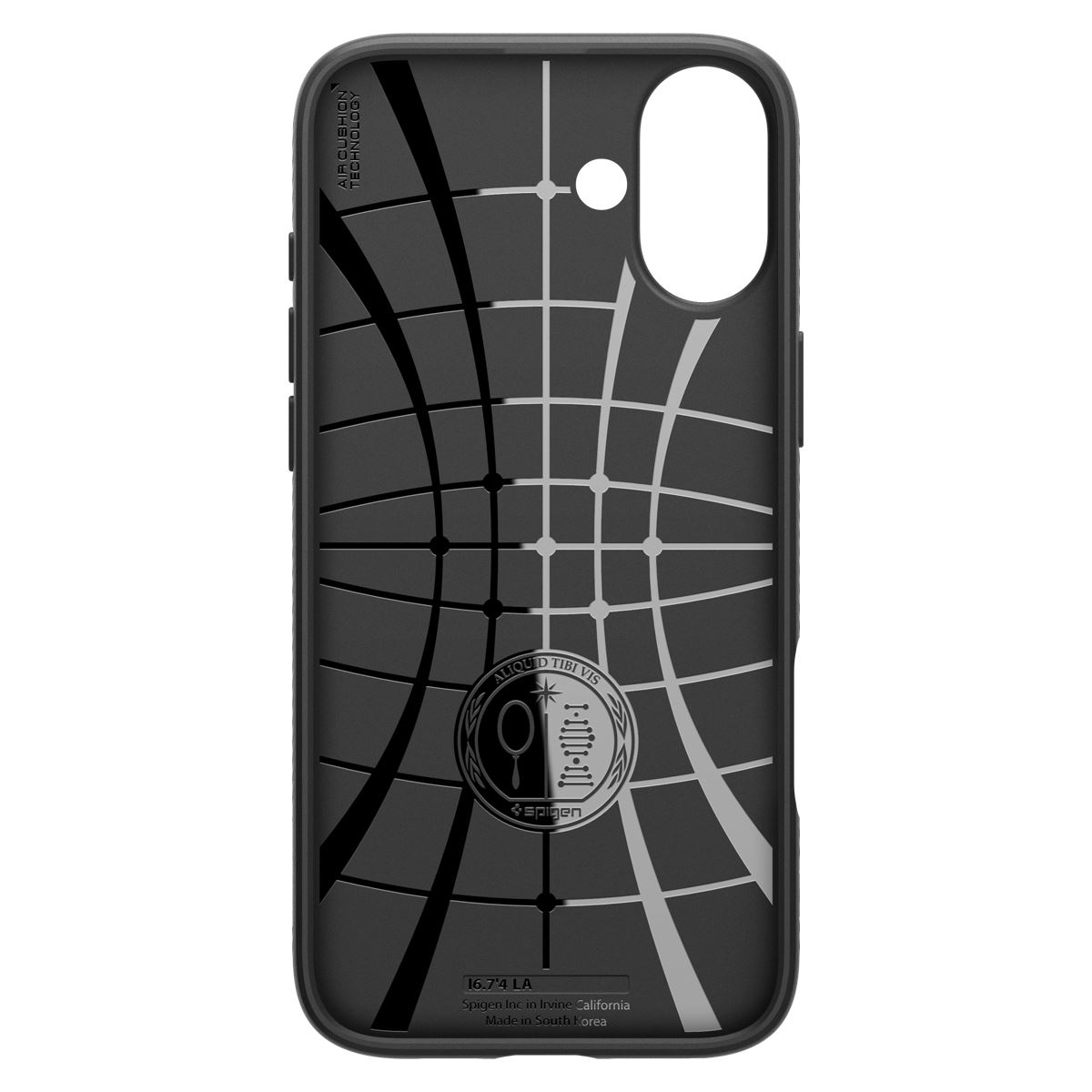 Spigen Liquid Air, matte black - iPhone 16 (4)