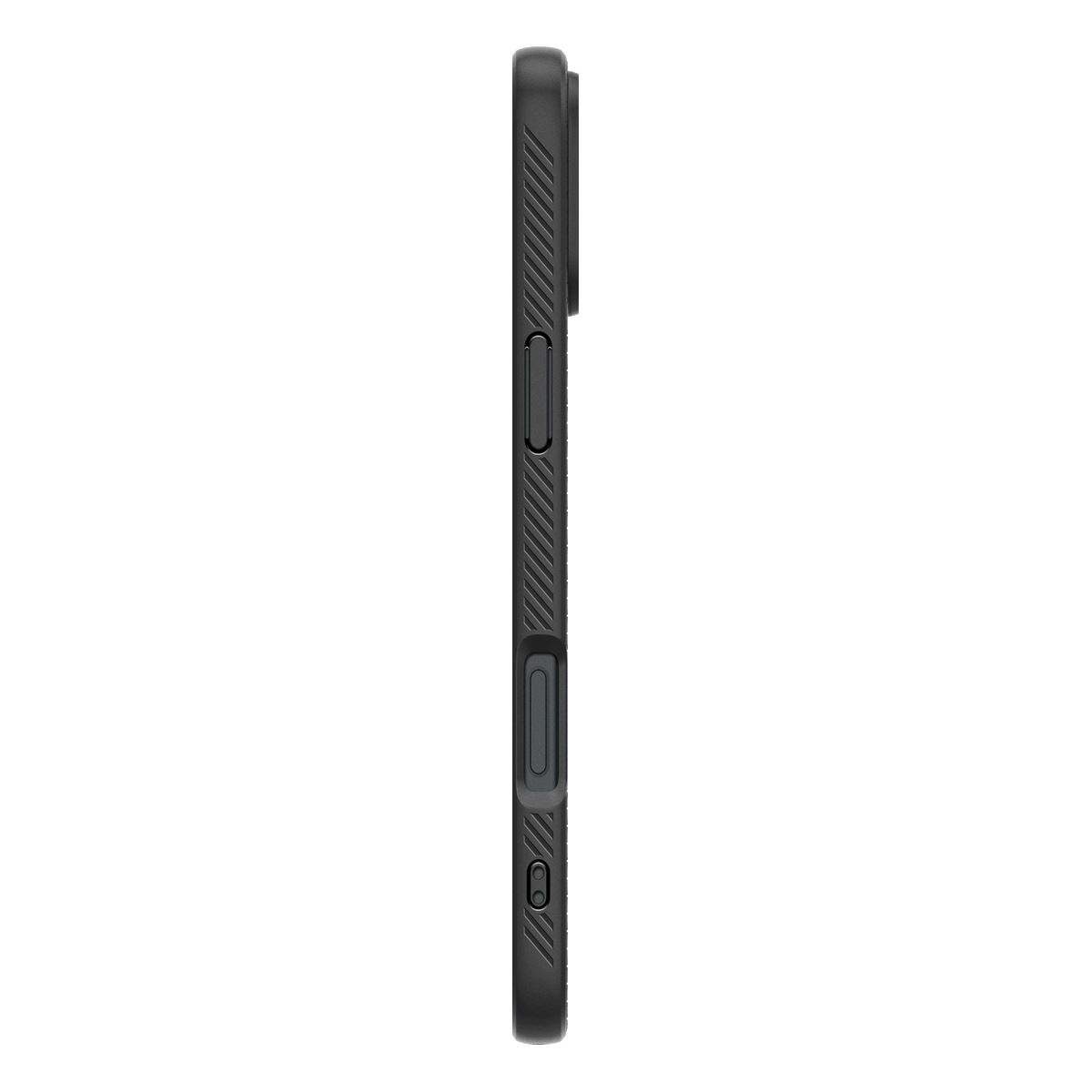 Spigen Liquid Air, matte black - iPhone 16 (5)