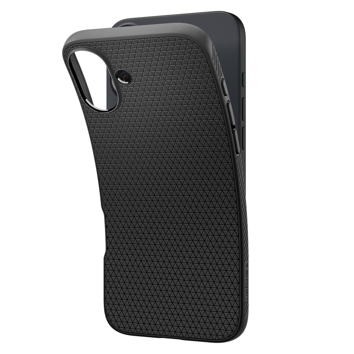 Spigen Liquid Air, matte black - iPhone 16 (6)