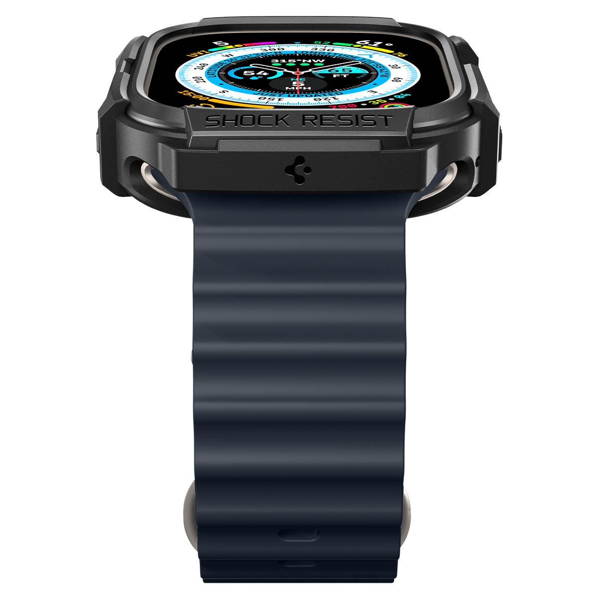 Spigen Rugged Armor, black - Apple Watch Ultra 2/Ultra 49mm (5)