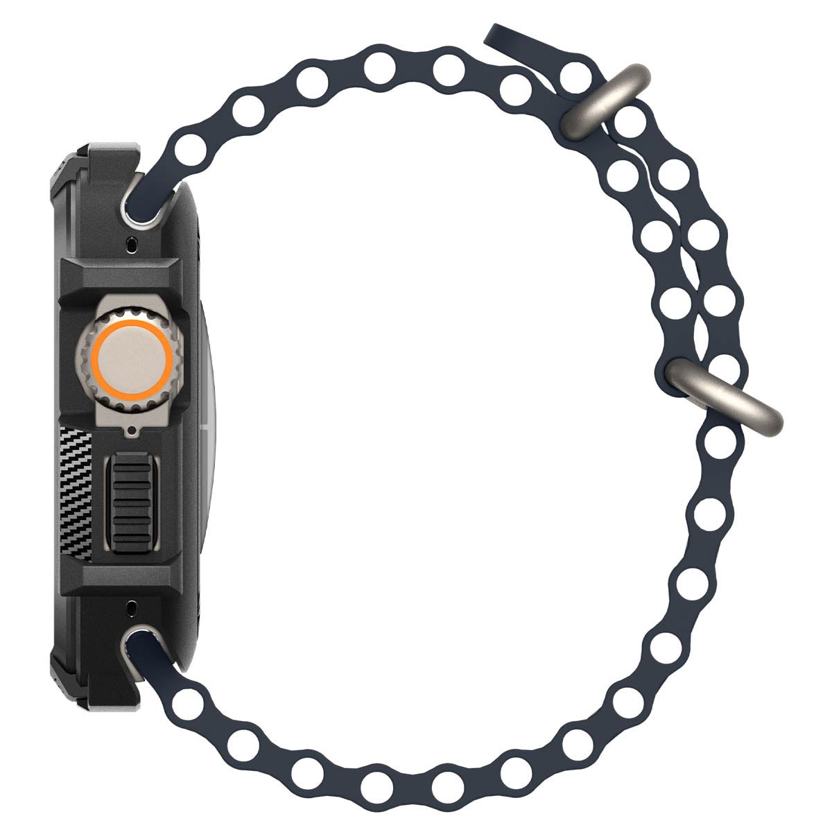 Spigen Rugged Armor, black - Apple Watch Ultra 2/Ultra 49mm (6)