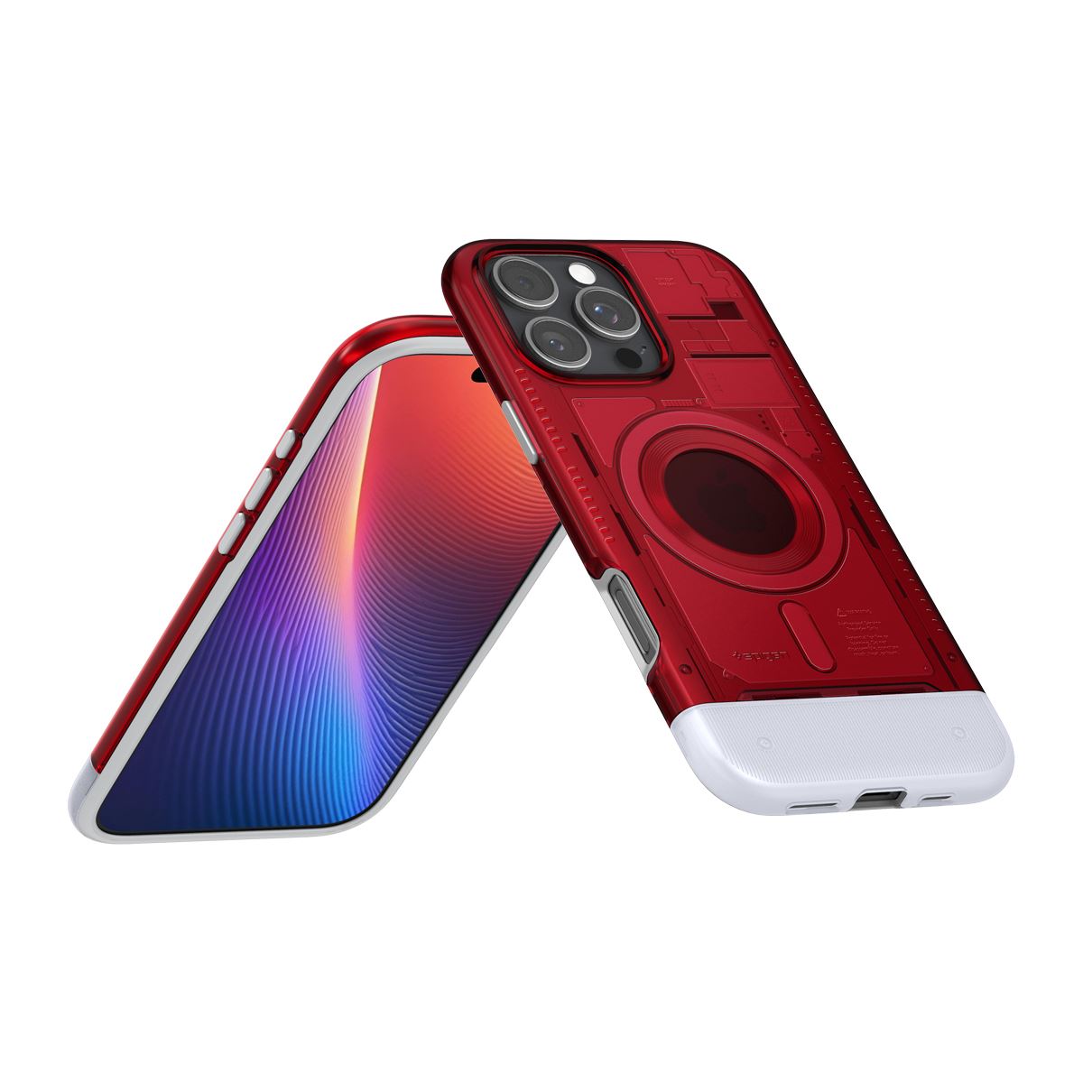 Spigen Classic C1 MagSafe, ruby - iPhone 16 Pro Max (9)
