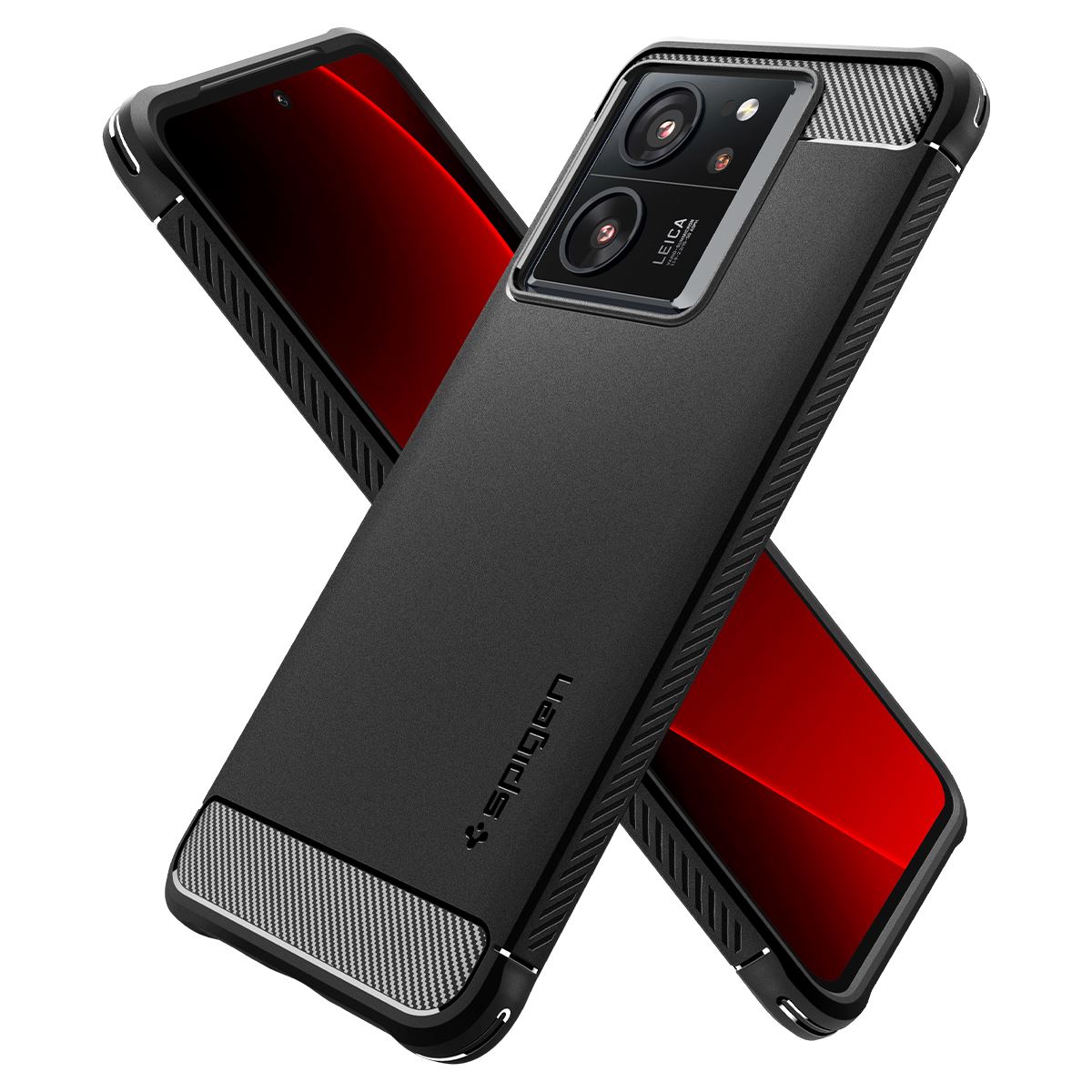 Spigen Rugged Armor, matte black - Xiaomi 13T Pro/13T (7)