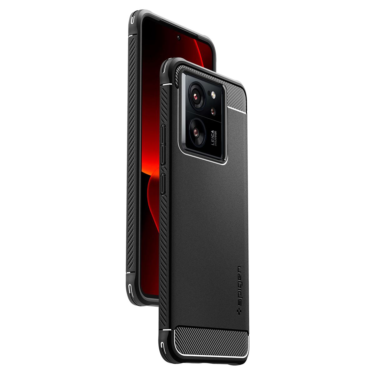 Spigen Rugged Armor, matte black - Xiaomi 13T Pro/13T (9)