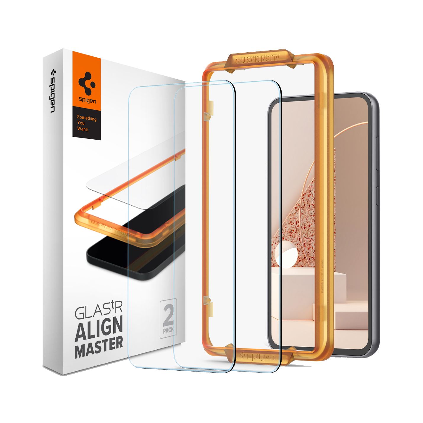 Spigen Glass tR AlignMaster 2 Pack - Samsung Galaxy S23 FE (1)