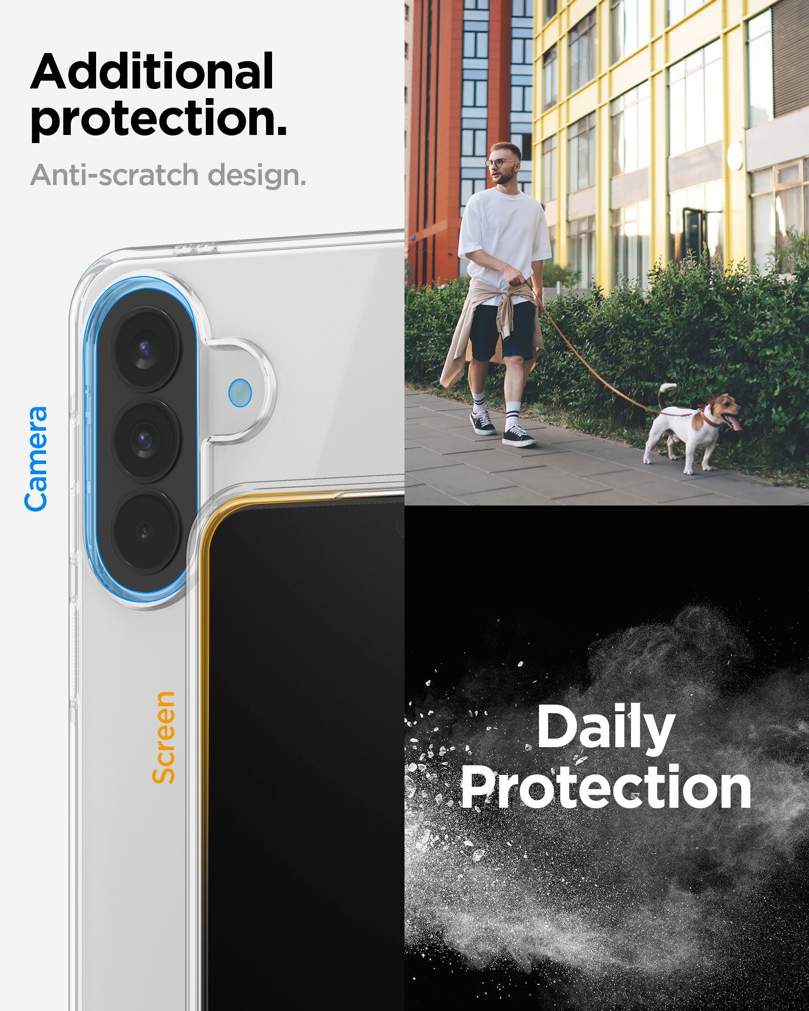 Spigen Liquid Crystal, crystal clear - Samsung Galaxy A57 5G (15)