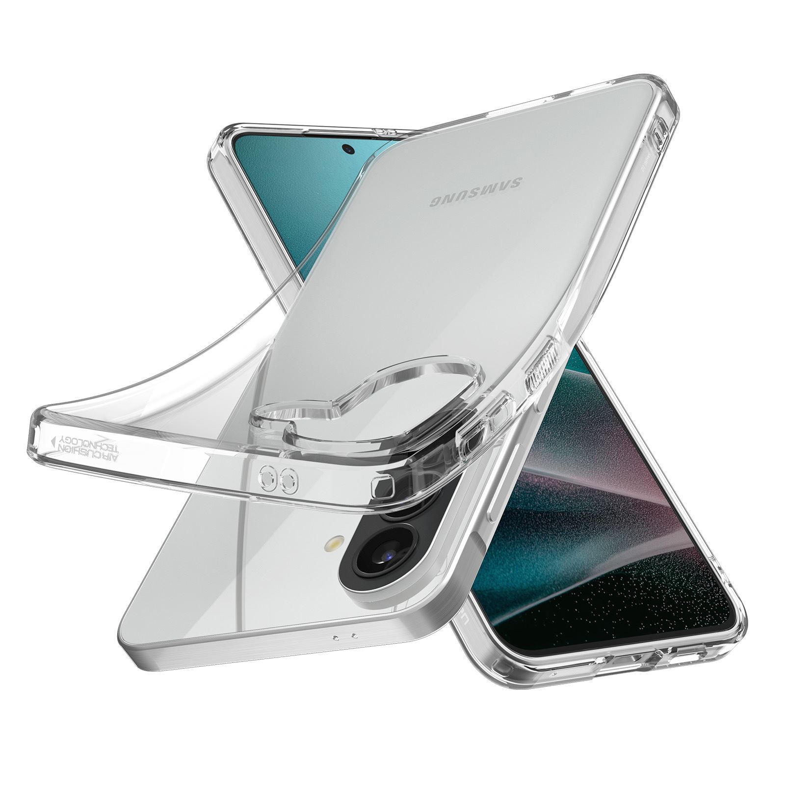 Spigen Liquid Crystal, crystal clear - Samsung Galaxy A57 5G (6)