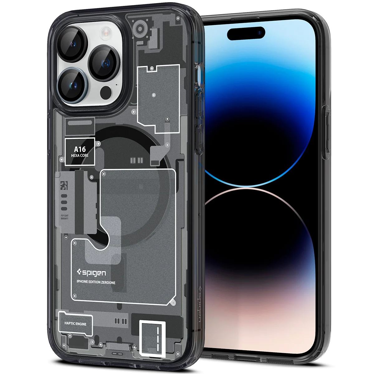 Spigen Glass tR EZ Fit Optik Pro 2 Pack, zero one - iPhone 16/15/14 Pro/ 16/15/14 Pro Max (3)