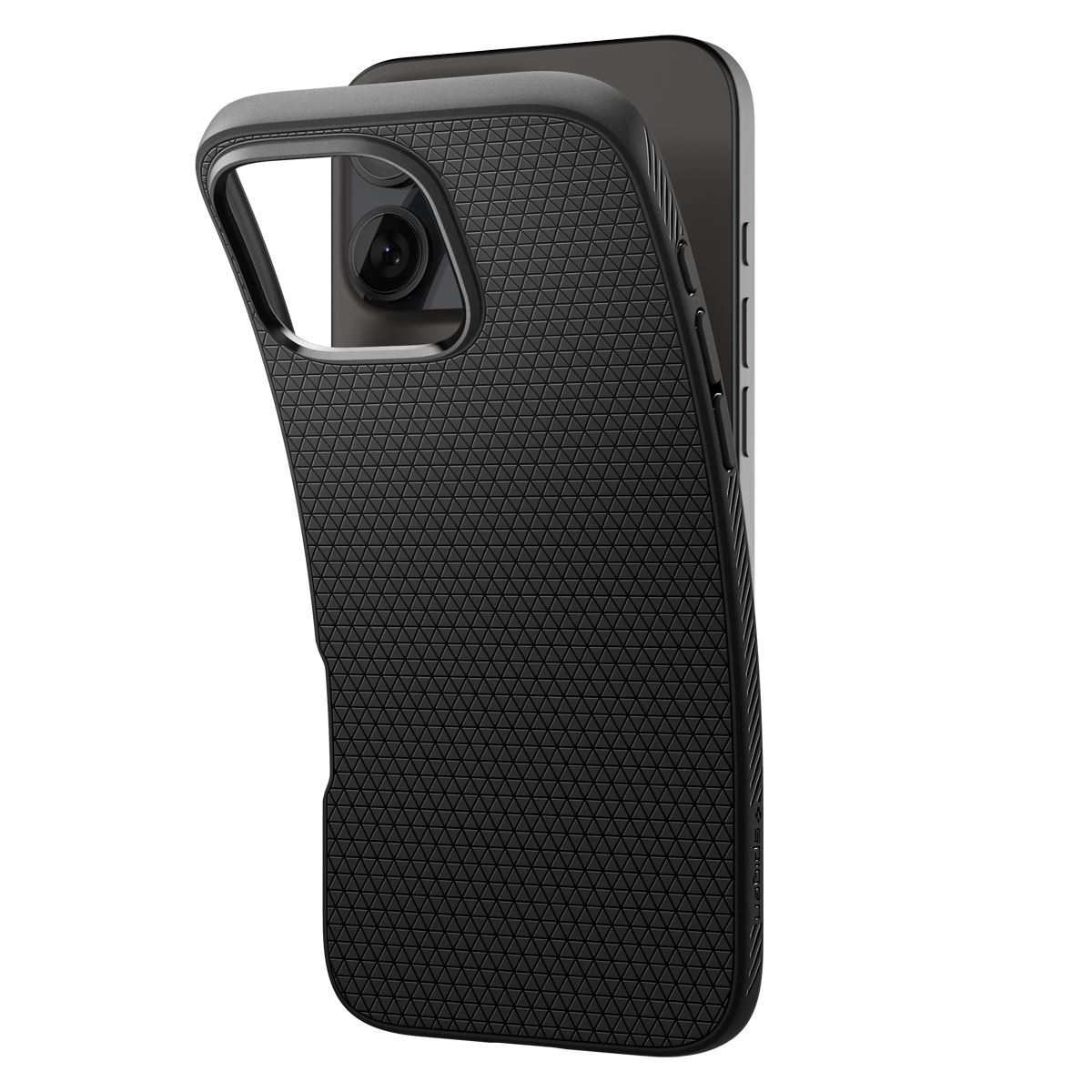 Spigen Liquid Air, matte black - iPhone 16 Pro (5)